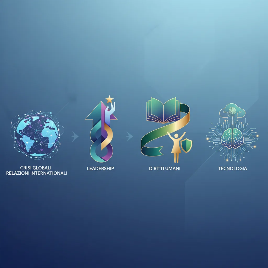 Relazioni Internazionali: Crisi Globali, Leadership, Diritti Umani e Tecnologia